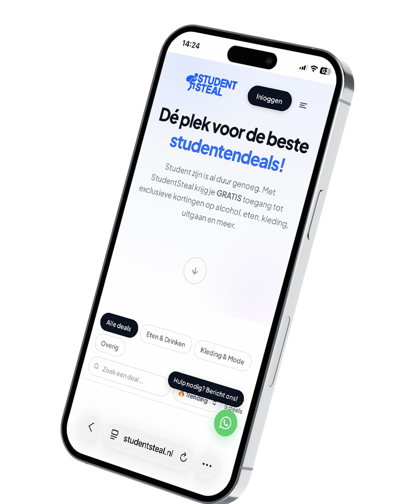 Campagne mockup op smartphone